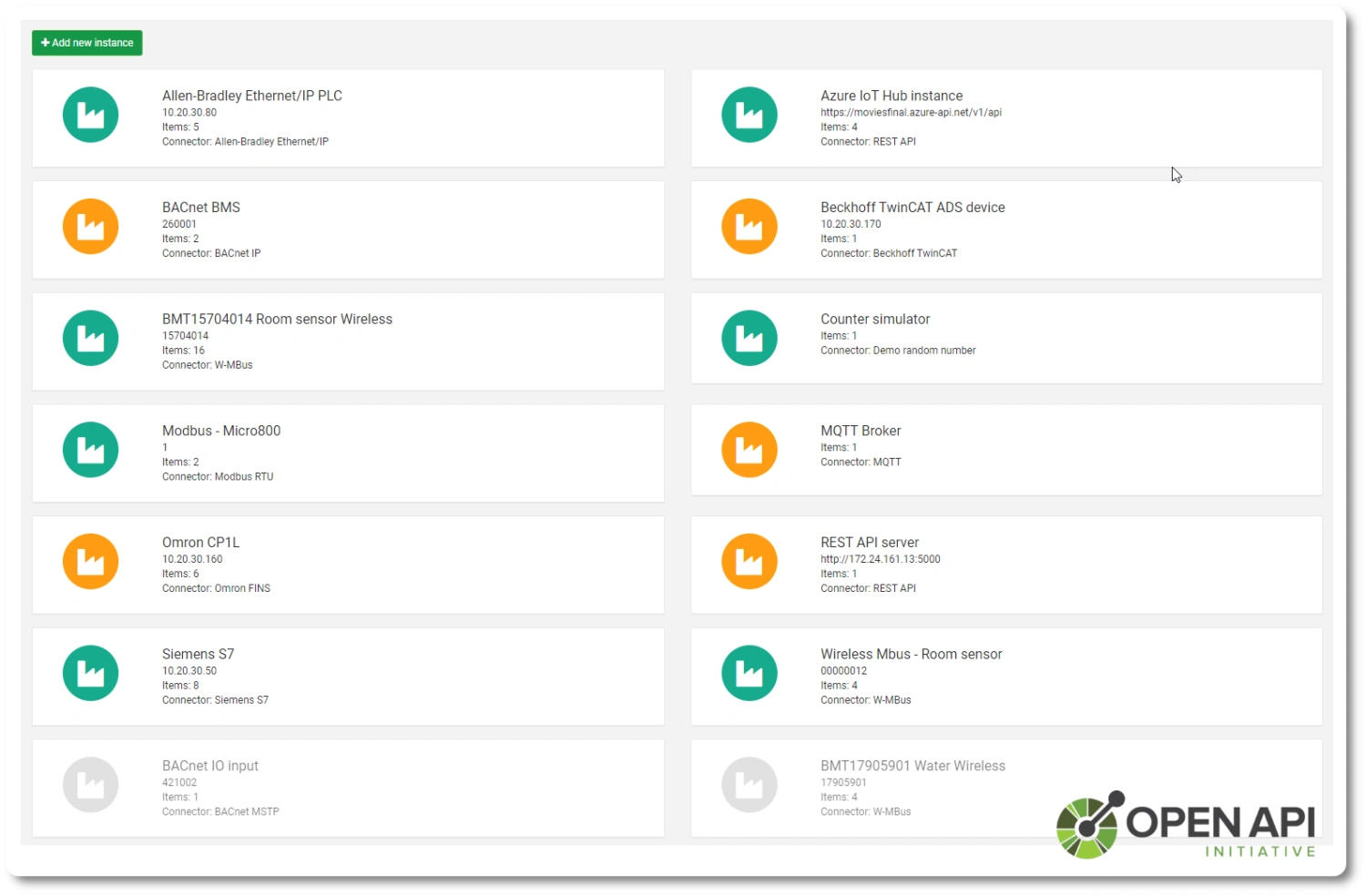SIA Connect HW – REST API
