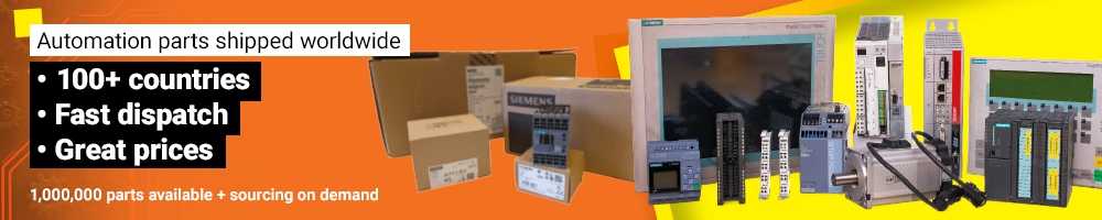 We sell automation parts worldwide
