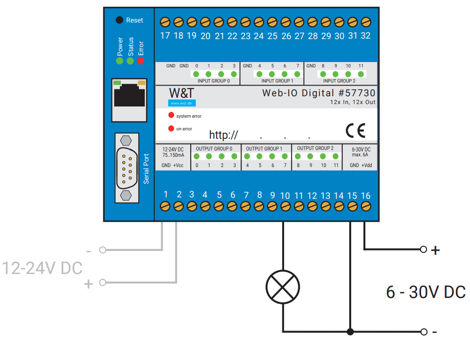 W&T 57731 - esquema o ilustración del producto
