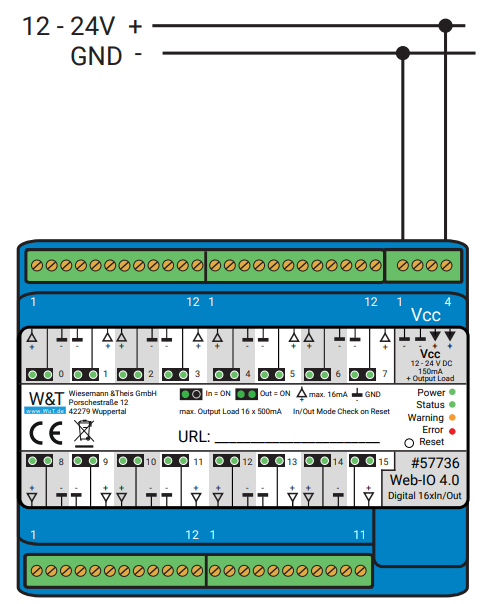 W&T 57736 - esquema o ilustración del producto