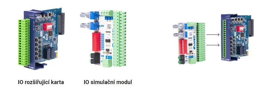 I/O simulační modul pro praktické zkoušky