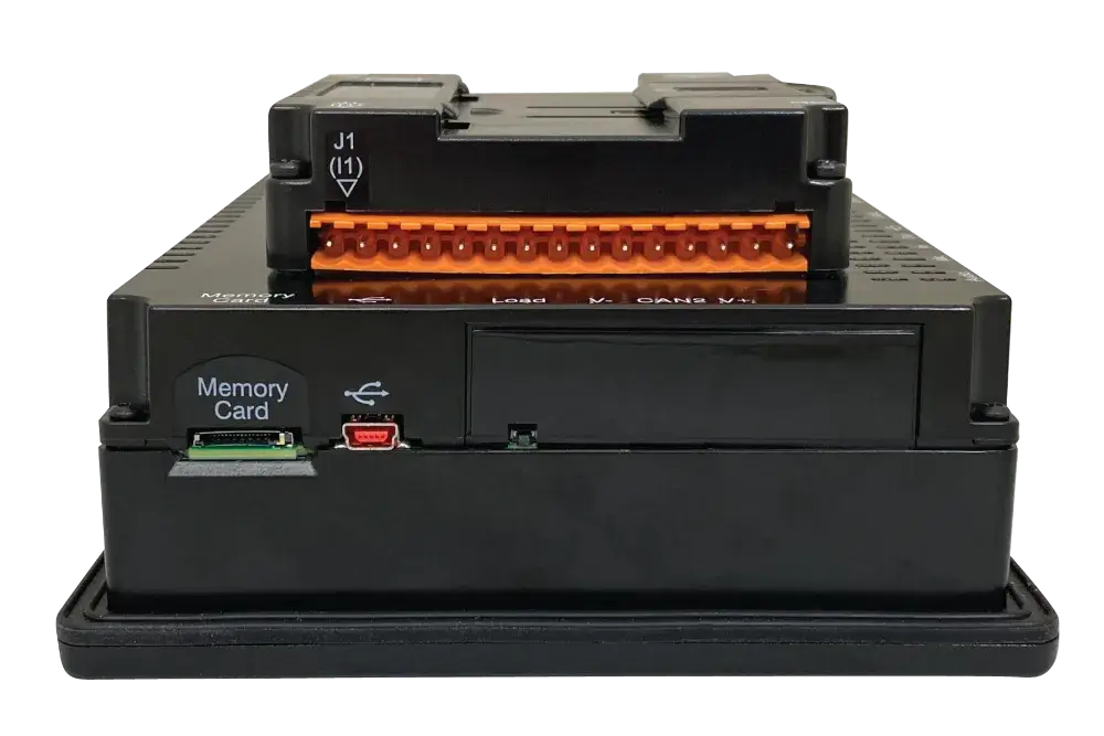 HORNER XLW Prime PLC HMI controller with 7″ colour touchscreen, analog / digital inputs and outputs