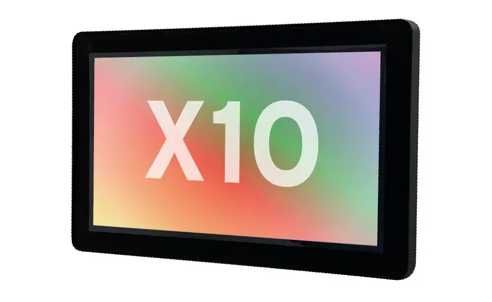 HORNER X10 PLC HMI controller with 10″ colour touchscreen, analog / digital inputs and outputs