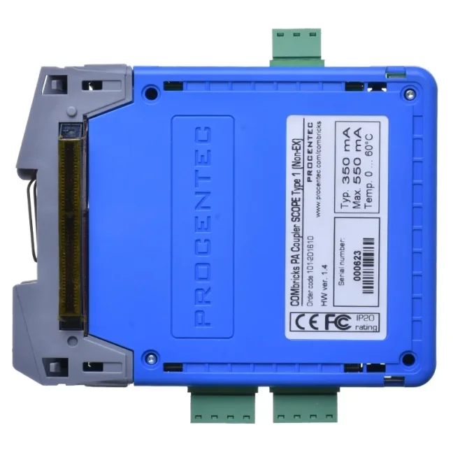 PROFIBUS PA link/ coupler module for ComBricks | FOXON