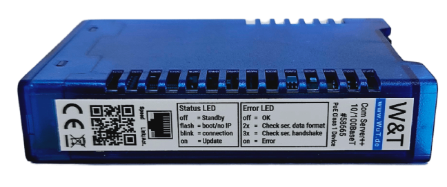 COM Server++ 1x RS232 / RS422 / RS485, PoE