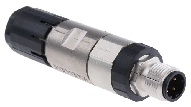 M12 PROFINET connector 100Mbit/s, male