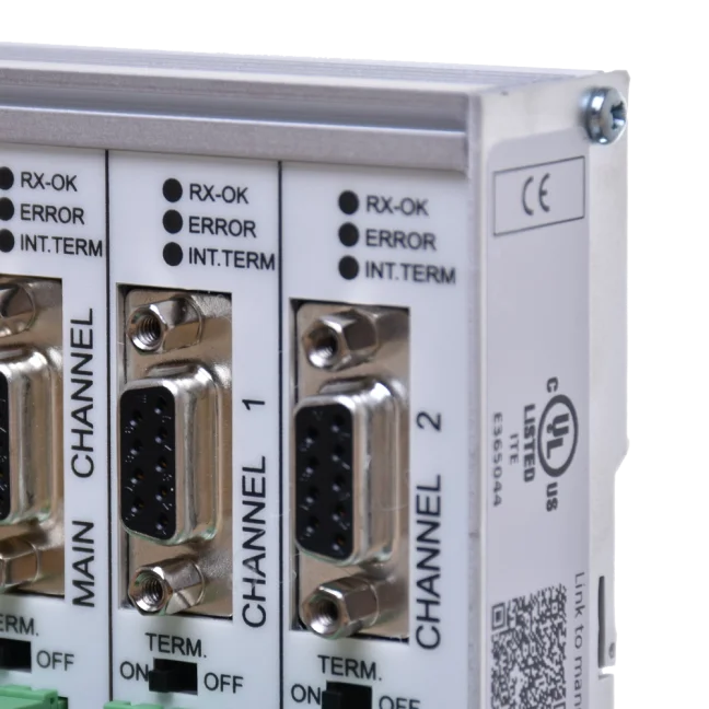 ProfiHub B2+R multi-repeater PROFIBUS - detail | FOXON