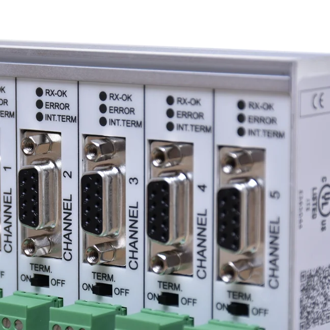ProfiHub B5+R PROFIBUS multi-repeater - detail | FOXON