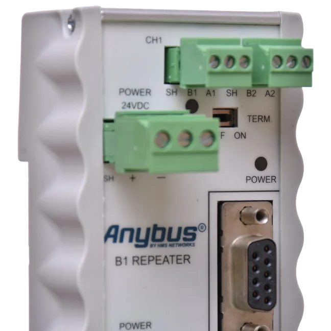 B1 PROFIBUS DP repeater - detail | FOXON & Anybus (HMS)