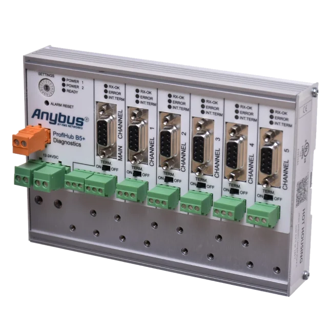 ProfiHub B5+R PROFIBUS multirepeater | FOXON & Anybus (HMS)