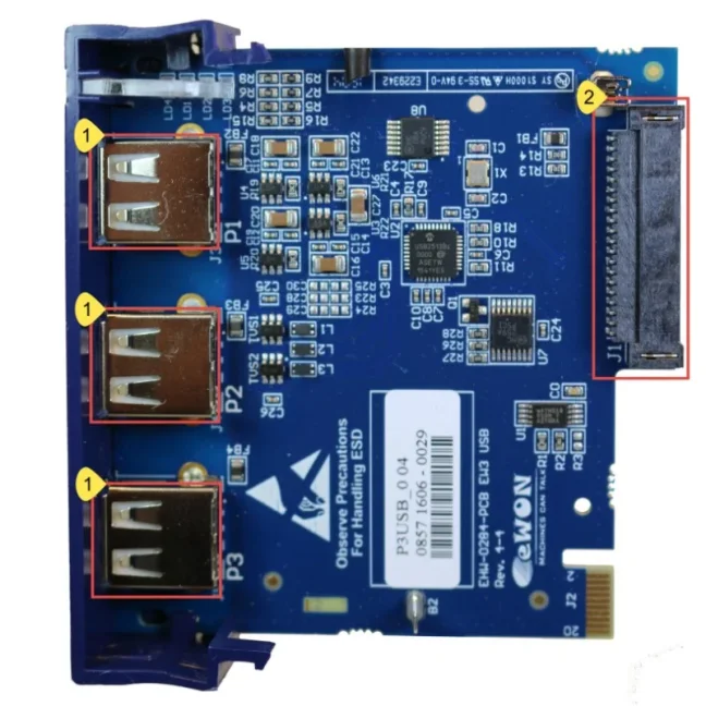 FLB3601 - 3× USB port