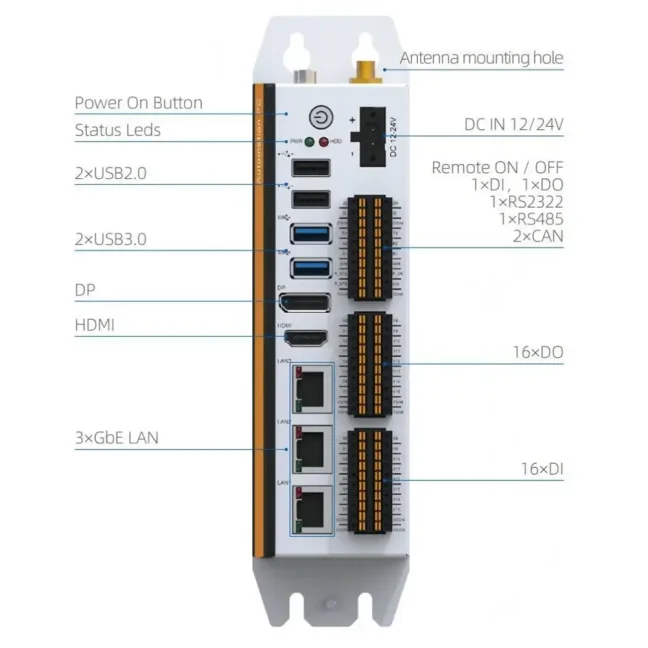 Ordenador industrial NP-6118-16I16OC NODKA - NODKA: Configurador en línea (precio desde)