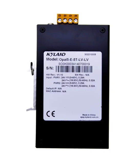 Opal5 průmyslový switch 5x 100M or according to the configuration, FOXON