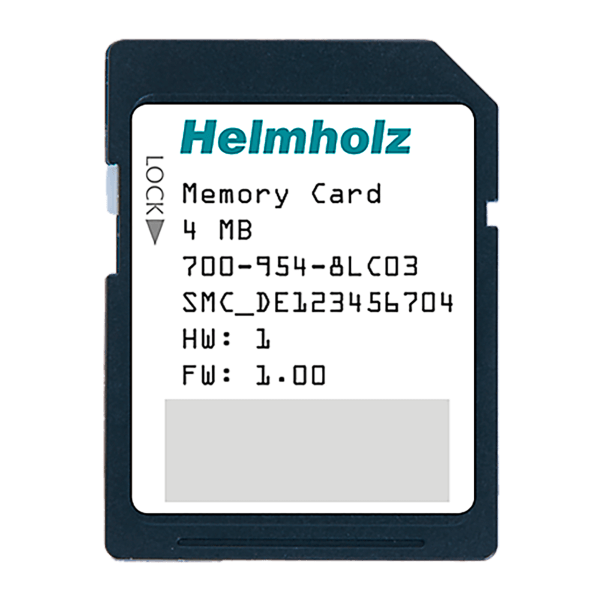 Memory cards for SIMATIC S7-1200/ S7-1500 - Type: 4 MByte Memory Card