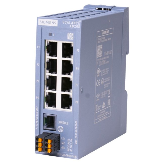 SCALANCE XB208, 8x 100M PROFINET