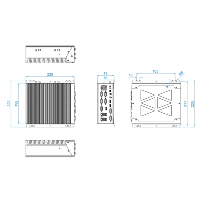 eBOX-3670-B industrial computer NODKA - NODKA: Online configurator (price from)