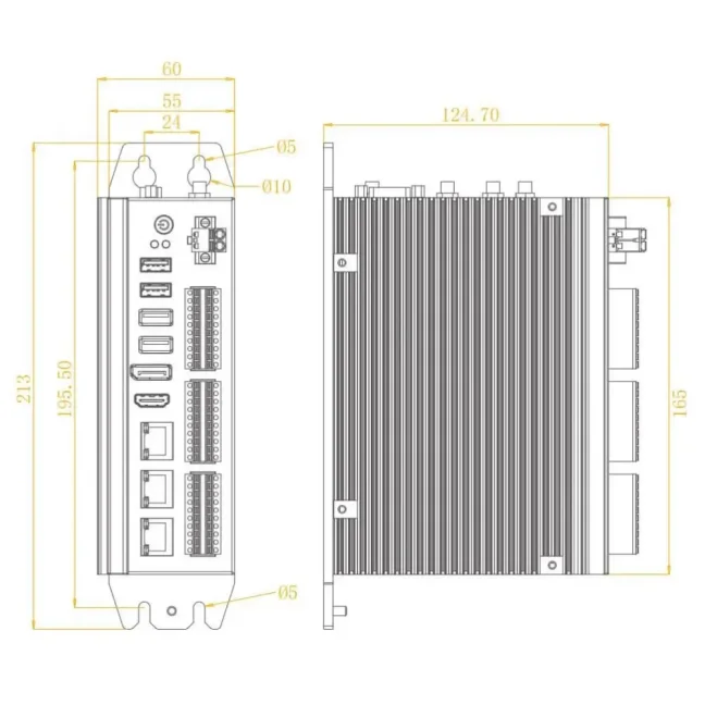 Ordenador industrial NP-6118-16I16OC NODKA - NODKA: Configurador en línea (precio desde)
