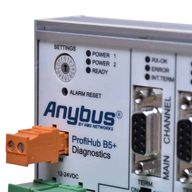 ProfiHub B5+R PROFIBUS multi-repeater - detail | FOXON