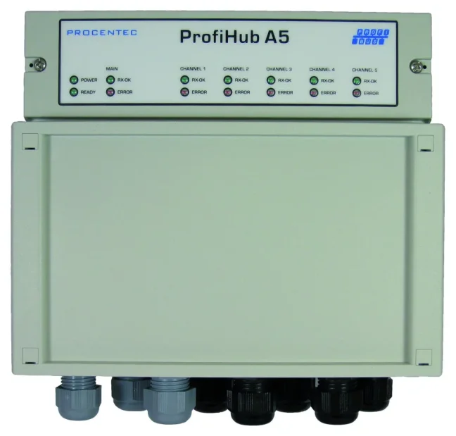 ProfiHub A5 PROFIBUS multi-repeater, IP65