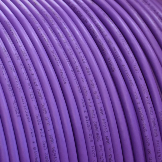 PROFIBUS DP Trailing Cable, Flexible, Halogen-Free