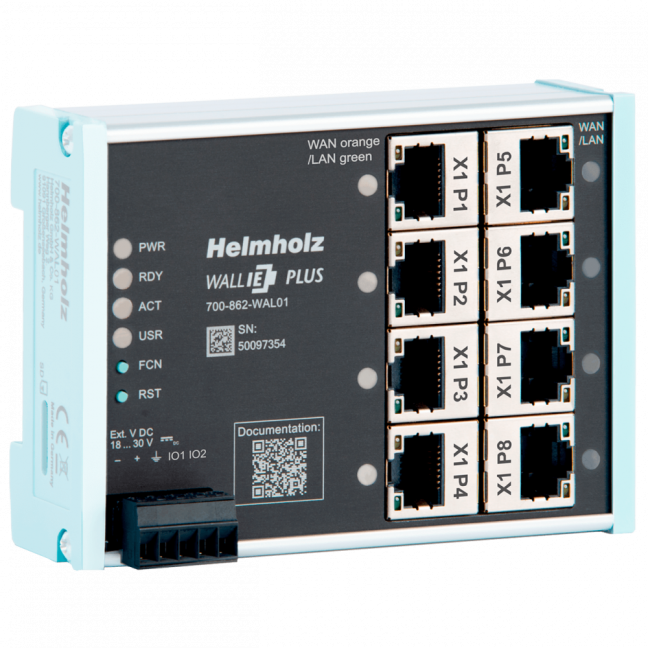 WALL IE PLUS, industrial Firewall, Ethernet Bridge and NAT router