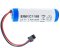 Battery ER6VC119B for Mitsubishi servo M700, MelServo MR-J3, MR-J3-A, MR-J3-A4, MR-J3-B, MR-J3-B4, MR-J3-T, MR-J3-T4
