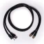 2× PROFINET RJ45 (m) – M12 (f) X coded 1m adapter cable for Navitek IE