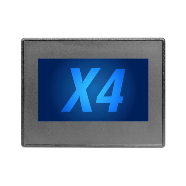 HORNER X4 PLC HMI controller with 4.3″ colour touchscreen, analog / digital inputs and outputs