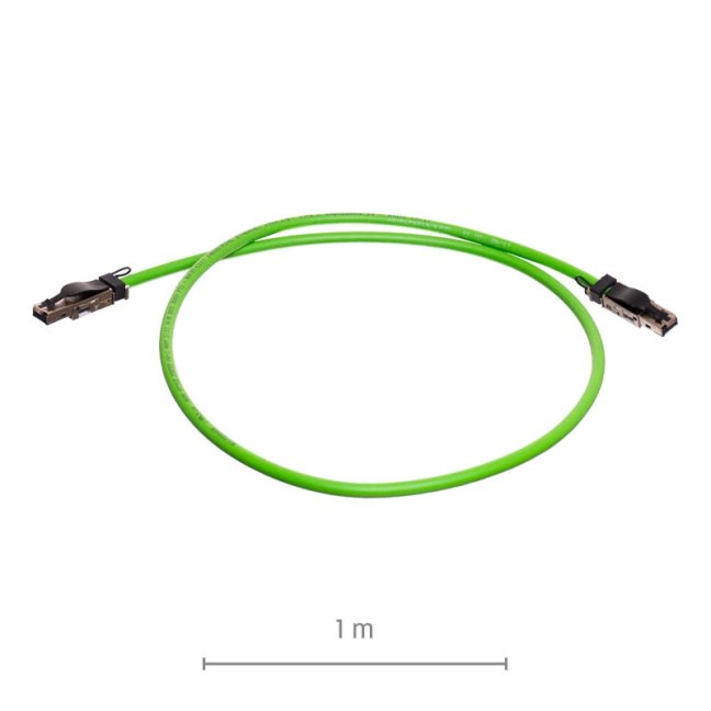 PROFINET Patch Flexi Cable With RJ45 Connectors, Length: 1m