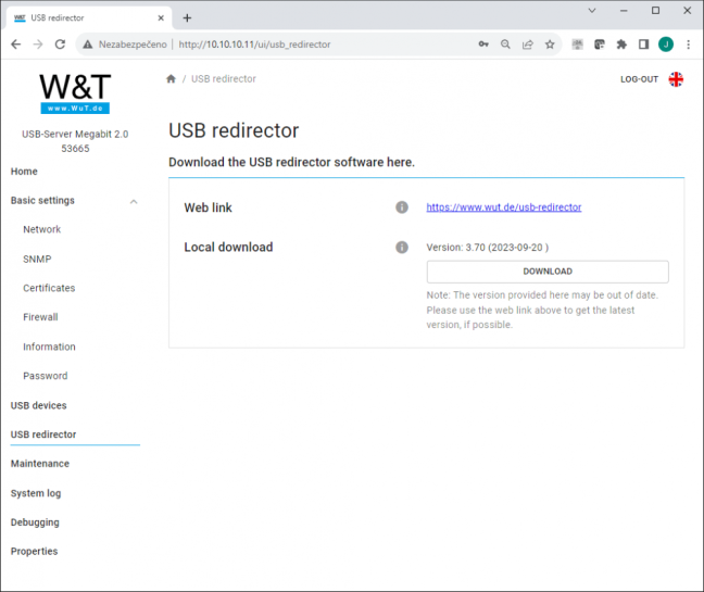 USB Server Megabit 2.0
