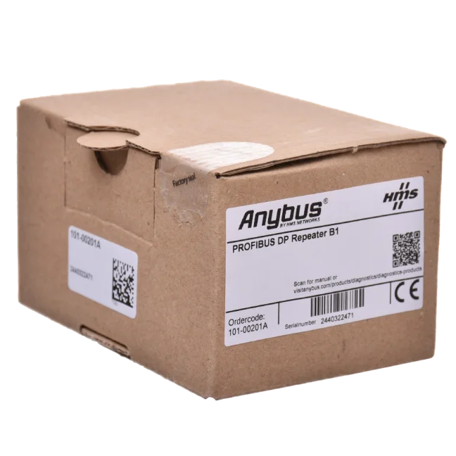 B1 PROFIBUS DP repeater - packaged in a box | FOXON & Anybus (HMS)