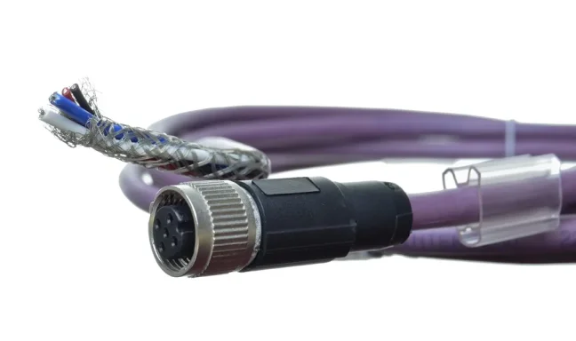 DeviceNet/CANopen Cable, M12 connector on free conductor end