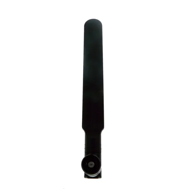 Antena LTE con conector de 90°/180°, 3 dBi, conector SMA (macho), sin cable