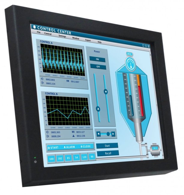 ICO PC panel Panelmaster 1723, 17" Panel PC, N2807, 2GB, 60GB SSD