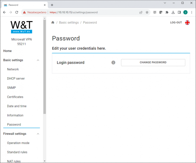 Microwall VPN, industrial Firewall, Ethernet bridge, NAT router and VPN WireGuard