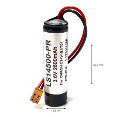 Baterie CS1W-BAT01 pro Omron PLC CS1G, CS1H a Panasonic VR-004, VF-006, VR-006L, VR-008