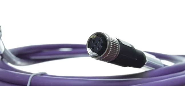 S/A DeviceNet/CANopen cable, M12 connector on M12 socket