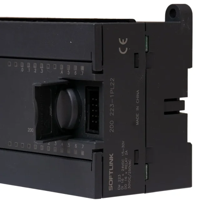 16xDI/16xDO digital relay input and output module DC 24V, EM 223, compatible with 6ES7223-1PL22-0XA0