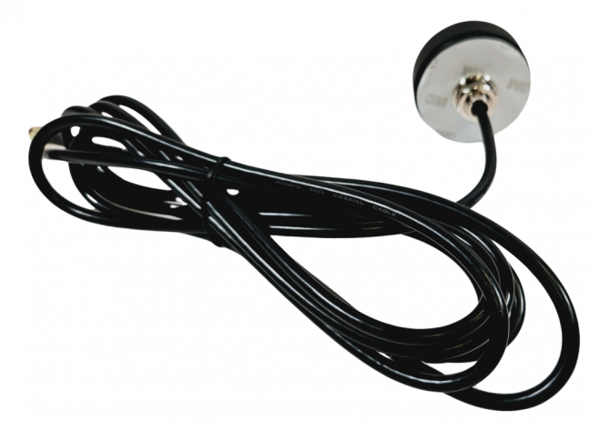 WLAN-Antenne für die Montage, 2,4/5 GHz, 5/6 dBi, SMA-RP-Buchse, 3 m Kabel, IP67