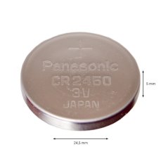 CR2450 baterie 3 V, 620 mAh knoflíková