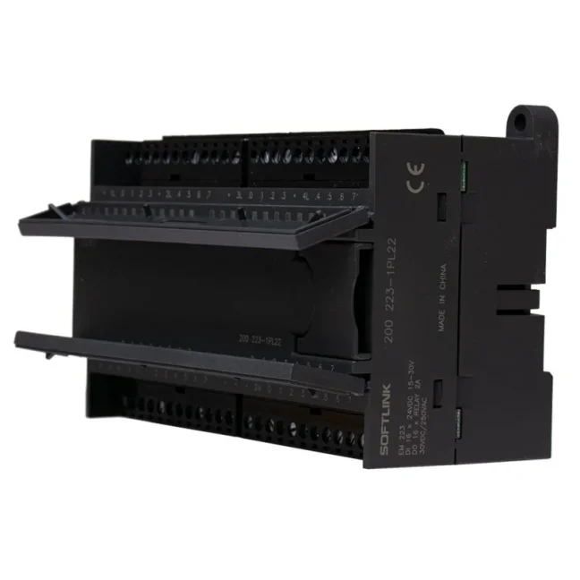 16xDI/16xDO digital relay input and output module DC 24V, EM 223, compatible with 6ES7223-1PL22-0XA0