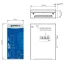 60 W DC/DC converter (16–32 VDC → 12 VDC / 5 A) with Bicker UPS, 1,4 Wh supercapacitor
