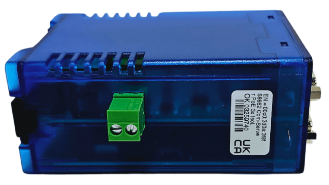 COM Server 3x RS232 / RS422 / RS485, PoE