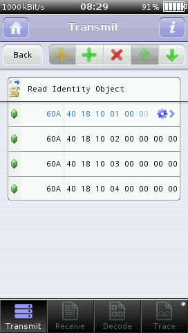 License „Protocol monitor“ for CANtouch® tester