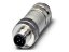 M12 PROFIBUS connector, male