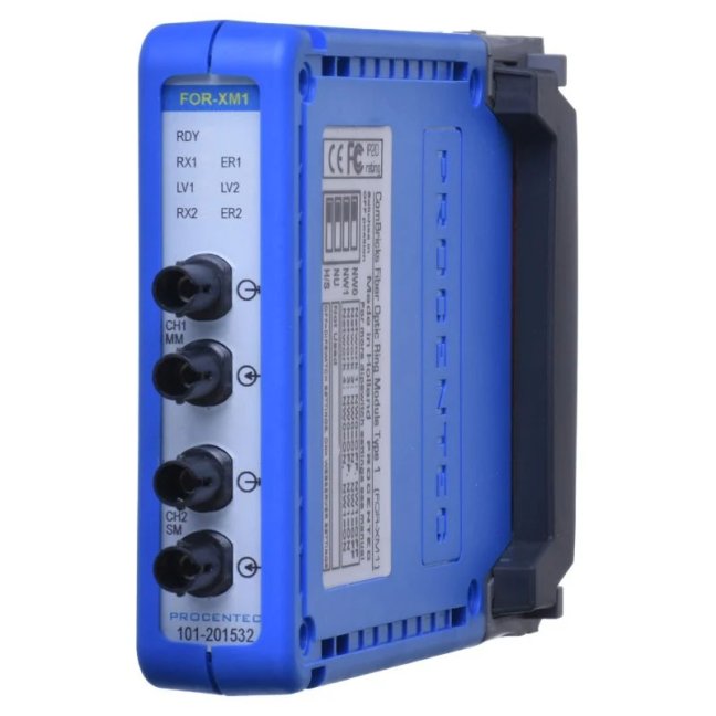 PROFIBUS ComBricks Fiber Optic Ring Module – Mixed-Mode | FOXON