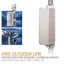 144 W 24 VDC / 6 A rugged industrial Bicker AC/DC UPS IP65 with LiFePO4 battery