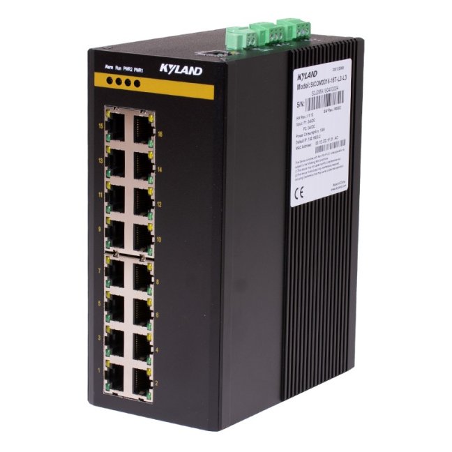 SICOM3016 industrial swich managed 16x100Mbit/s