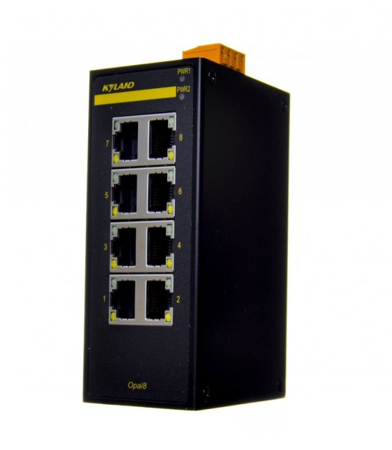 Opal8 průmyslový switch nemanažovatelný 8x100Mbit/s
