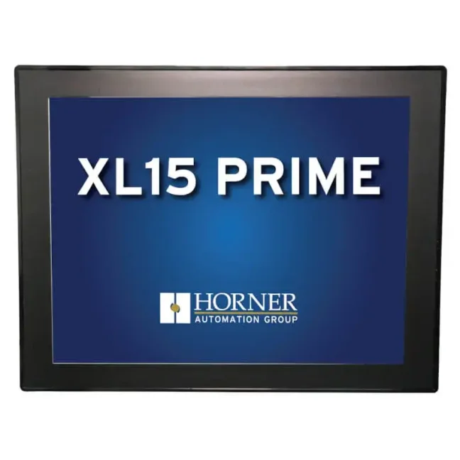HORNER XL15 Prime PLC HMI controller with 15″ colour touchscreen, analog / digital inputs and outputs